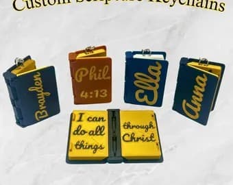 Personal Bible Keychain