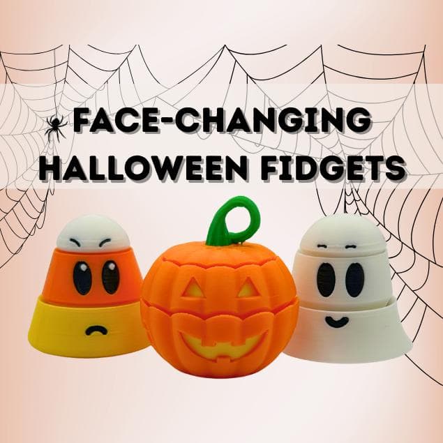 Halloween Fidget Keychain